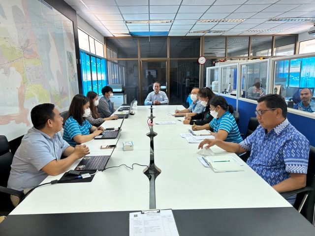 การประปาส่วนภูมิภาคสาขาปากพนัง ให้การต้อนรับ นายพิญโญ เสนาสี  หัวหน้างาน ๘ งานตรวจสอบกระบวนการหลัก 2  หัวหน้าคณะผู้ตรวจสอบ พร้อมผู้ตรวจสอบ ฝ่ายตรวจสอบหน่วยงานส่วนกลาง