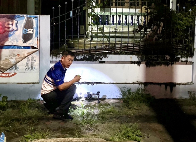 กปภ.สาขาขลุง ออกสำรวจหาท่อรั่วในพื้นที่ตามแผน MM01 ท่อจ่ายเทศบาลเมืองขลุง บริเวณชุมชนเคหะขลุง,หมู่บ้านอรวรรณ และหมู่บ้านสิทธิกร2