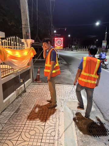 กปภ.สาขากำแพงเพชร รวมทีมลดน้ำสูญเสีย เร่งซ่อมทันที