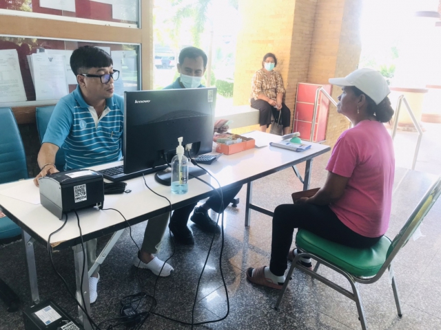 กปภ.สาขาจันดี ออกให้บริการรับชำระค่าน้ำนอกสถานที่ ณ เทศบาลท่ายาง