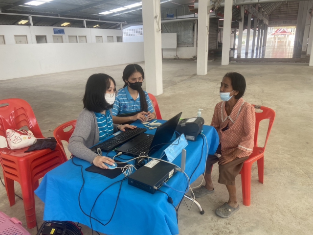 กปภ.สาขากำแพงเพชร ออกหน่วยรับชำระค่าน้ำ (นอกสถานที่)  สร้างความประทับใจให้ชาวลานกระบือ