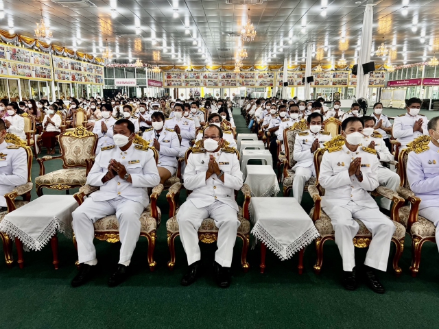 กปภ.สาขาสามพราน  ร่วมพิธีทำบุญถวายพระกุศลงานฉลองพระชนมายุ 8 รอบ สมเด็จพระอริยวงศาคตญาณ สมเด็จพระสังฆราช สกลมหาสังฆปริณายก 26 มิถุนายน 2566