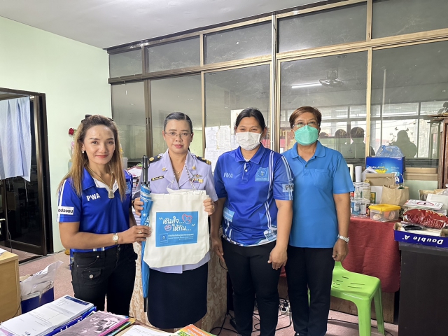 การประปาส่วนภูมิภาคสาขาชุมพร ลงพื้นที่พบลูกค้ารายใหญ่ พื้นที่เทศบาลเมืองชุมพร