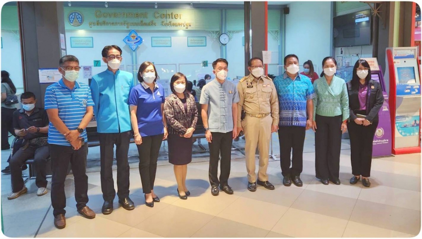 กปภ.สาขาอ้อมน้อย เข้าร่วมประชุมหารือกับศูนย์ดำรงธรรม จังหวัดนครปฐม