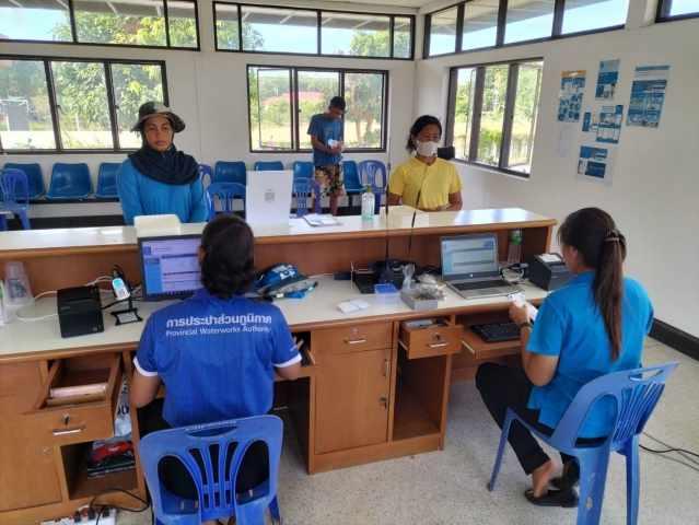 การประปาส่วนภูมิภาคสาขากาญจนดิษฐ์ ออกรับชำระค่าน้ำประปานอกสถานที่ ประจำเดือน มิถุนายน 2566 ณ สำนักงานดอนสัก เขตจำหน่ายน้ำดอนสัก ถึงเวลา เรามีนัด ทุกวันพุธ