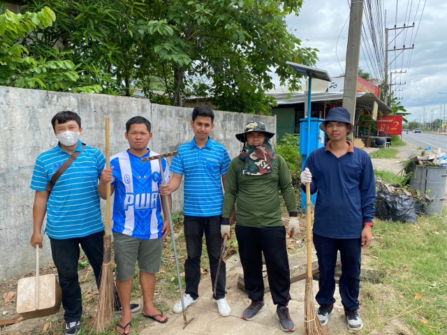 กปภ.สาขาท่ามะกา ดำเนินการบำรุงรักษาและทำความสะอาดตู้ DMA01-08 เพื่อให้พร้อมใช้งานเป็นปัจจุบัน