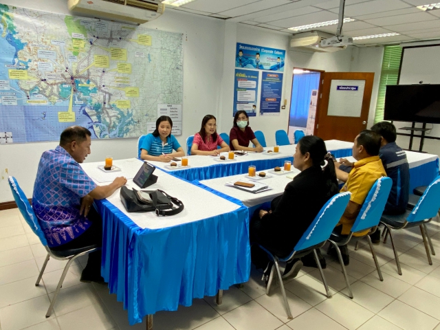 การประปาส่วนภูมิภาคสาขากระบี่ ให้การต้อนรับ นายไกรสร มะหะหมัด ผู้ช่วยผู้อำนวยการการประปาส่วนภูมิภาคเขต 4 (บริหาร) ในโอกาสลงพื้นที่ ตรวจเยี่ยมกปภ.สาขา