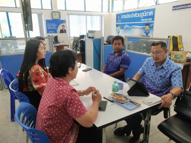 การประปาส่วนภูมิภาคสาขาอ่าวลึก ให้การต้อนรับ นายไกรสร มะหะหมัด ผู้ช่วยผู้อำนวยการการประปาส่วนภูมิภาคเขต 4 (บริหาร) ในโอกาสลงพื้นที่ ตรวจเยี่ยมกปภ.สาขาอ่าวลึก