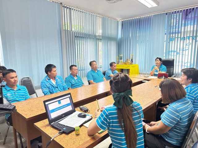 กปภ.สาขาเกาะคา Morning talk ประจำเดือน กค 66