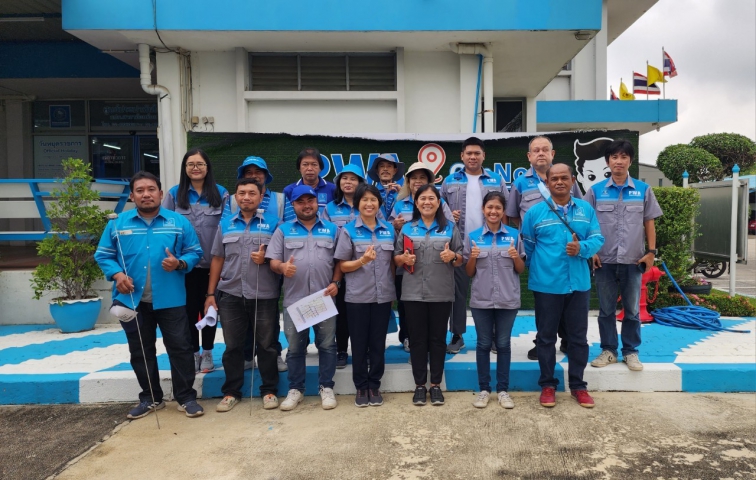 กปภ.สาขาอ้อมน้อย ลงพื้นที่ทำกิจกรรมลดน้ำสูญเสียเชิงรุก (ALC)