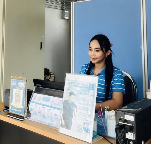 กปภ.สาขาภูเก็ต ลงพื้นที่รับชำระค่าน้ำประปานอกสถานที่ครั้งที่ 2 ประจำเดือน พฤศจิกายน 2566 ณ สถานีผลิตน้ำบ้านบางโจ