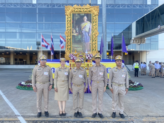 กปภ.สาขาขอนแก่น (พ) ร่วมเฝ้าฯ ส่งเสด็จ สมเด็จพระกนิษฐาธิราชเจ้า กรมสมเด็จพระเทพรัตนราชสุดาฯ สยามบรมราชกุมารี หลังจากทรงเสร็จสิ้นพระราชกรณียกิจในการเสด็จพระราชดำเนินแทนพระองค์มาพระราชทานปริญญาบัตรแก่ผู้สำเร็จการศึกษา จากมหาวิทยาลัยขอนแก่น