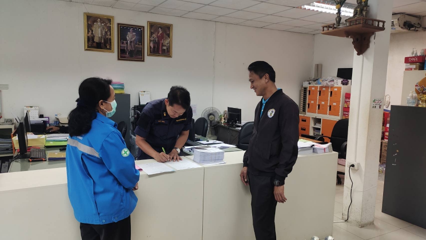 กปภ.สาขากาญจนบุรี ออกติดตามหนี้ค้างชำระค่าน้ำประปาของส่วนราชการ