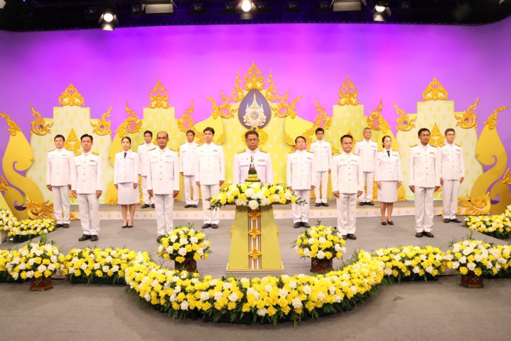 ผู้บริหาร กปภ.ข.9 และ กปภ.สาขา ร่วมบันทึกเทปถวายพระพร เนื่องในโอกาสมหามงคลวันเฉลิมพระชนมพรรษา พระบาทสมเด็จพระวชิรเกล้าเจ้าอยู่หัว รัชกาลที่ 10