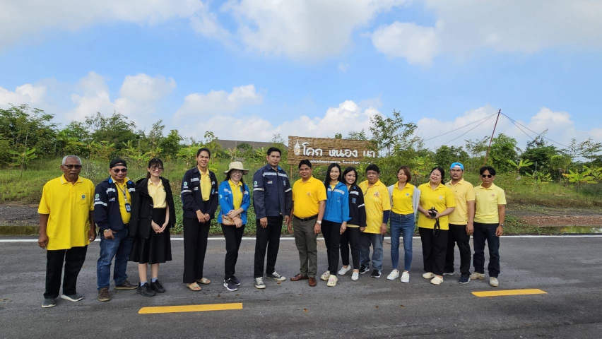 กปภ.สาขารังสิต(พ) ร่วมกิจกรรมจิตอาสาพัฒนาความสะอาดโครงการ โคก หนอง นา ณ สถานปฏิบัติธรรมสมเด็จพระสังฆราช (อมฺพรมหาเถร)