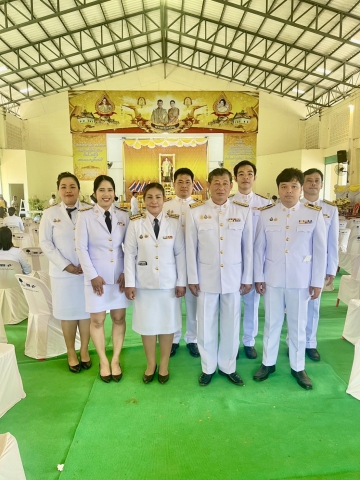 การประปาส่วนภูมิภาคสาขากบินทร์บุรี เข้าร่วมกิจกรรมเนื่องในโอกาสวันคล้ายวันสวรรคต พระบาทสมเด็จพระบรมชนกาธิเบศร มหาภูมิพลอดุลยเดชมหาราชบรมนาถบพิตร วันนวมินทรมหาราช 13 ตุลาคม 2567 ร่วมกับที่ว่าการอำเภอกบินทร์บุรี