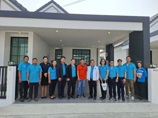 กปภ.สาขาพนัสนิคม และ กปภ.เขต 1 เชิญชวน บจก.เอ-เวสท์ พร็อพเพอร์ตี้ ร่วมลงนาม MOU โครงการส่งเสริมสนับสนุนการใช้อุปกรณ์ประหยัดน้ำ
