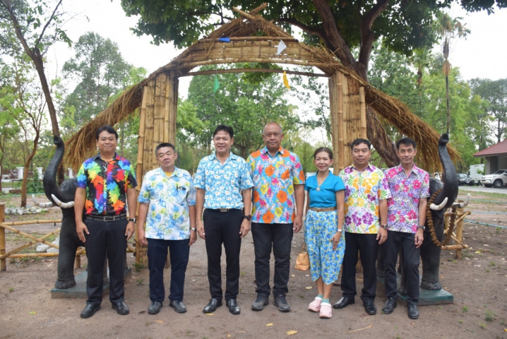 กปภ.สาขาระยอง เข้าร่วมกิจกรรมรดน้ำขอพรผู้ว่าราชการจังหวัดระยอง เนื่องในเทศกาลสงกรานต์ ๒๕๖๘