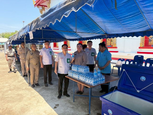 กปภ.สาขาสวรรคโลก เข้าร่วมโครงการ "หน่วยบำบัดทุกข์ บำรุงสุข สร้างรอยยิ้มให้ประชาชน" จังหวัดสุโขทัย ปีงบประมาณ พ.ศ. 2568