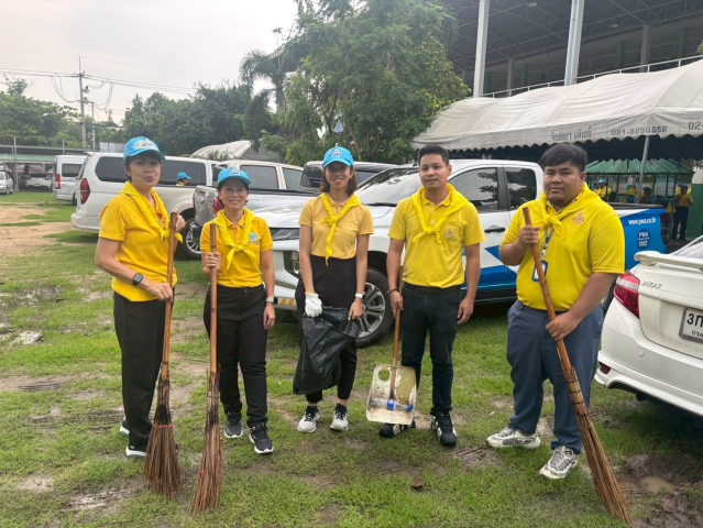 กปภ.สาขารังสิต(พ) เข้าร่วมกิจกรรมจิตอาสา "เราทำความดี ด้วยหัวใจ" เนื่องในวันฉัตรมงคล ณ โรงเรียนวัดเปรมประชากร ต.บางพูน อ.เมือง จ.ปทุมธานี
