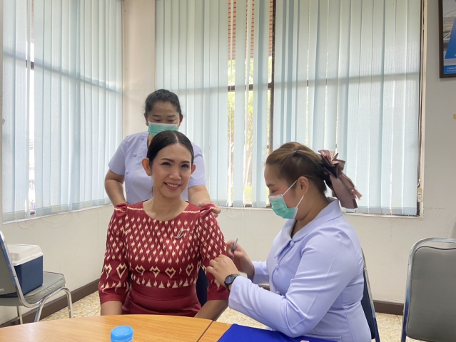 กปภ.ข.6 ร่วมฉีดวัคซีนป้องกันโรคไข้หวัดใหญ่ชนิด 4 สายพันธุ์