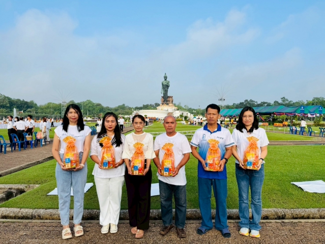 กปภ.สาขาสามพราน ร่วมกิจกรรมทางพระพุทธศาสนา วันวิสาขบูชา