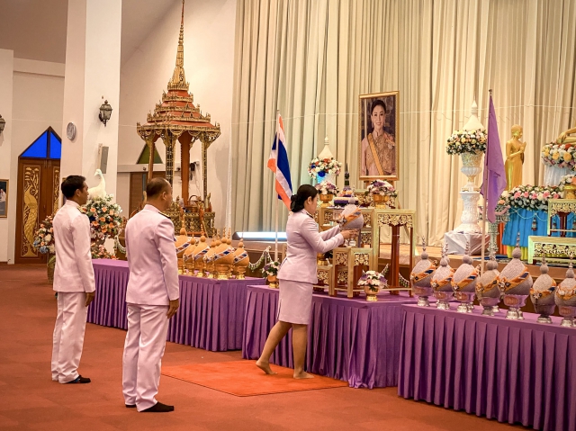 กปภ.สาขากุยบุรีเข้าร่วมกิจกรรมเฉลิมพระเกียรติสมเด็จพระนางเจ้าฯ พระบรมราชินี เนื่องในโอกาสวันเฉลิมพระชนมพรรษา 3 มิถุนายน 2568