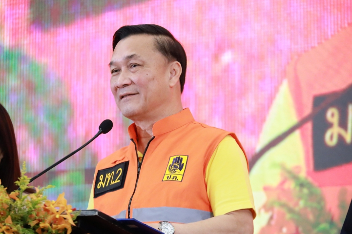 กปภ.สาขามหาสารคาม ร่วมให้การต้อนรับ นายทรงศักดิ์ ทองศรี รัฐมนตรีช่วยว่าการกระทรวงมหาดไทย ณ หอประชุมเฉลิมพระเกียรติ ในโอกาสฉลองพระชนมายุ 5 รอบ 2 เมษายน 2558 มหาวิทยาลัยมหาสารคาม จังหวัดมหาสารคาม