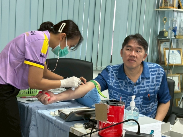 กปภ.สาขาขอนแก่น (พ) ร่วมกิจกรรม ตรวจสุขภาพประจำปี2568