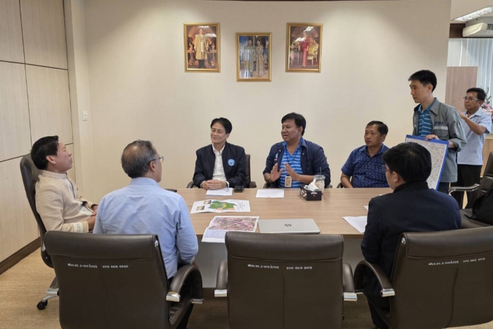 กปภ.ข.6 ประชุมขอใช้ที่ดินเพื่อก่อสร้างเป็นสถานีจ่ายน้ำ ในโครงการก่อสร้างปรับปรุงขยาย การประปาส่วนภูมิภาคสาขาชนบท - บ้านไผ่ - อำเภอชนบท - โคกโพธิ์ชัย - มัญจาคีรี - แวงใหญ่ - บ้านไผ่ - พระยืน - โนนศิลา จังหวัดขอนแก่น