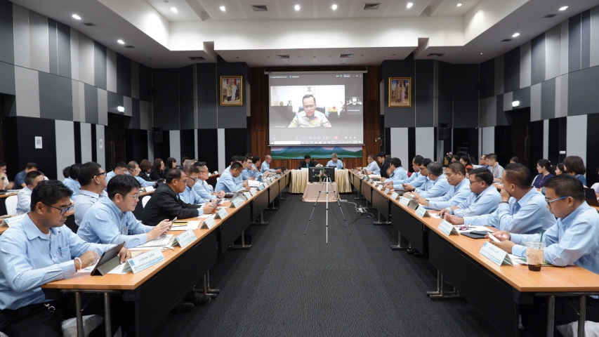 กปภ.สาขาบ้านฉาง ร่วมประชุม สรุปผลดำเนินงาน-รับนโยบาย ประจำไตรมาส 3/2568