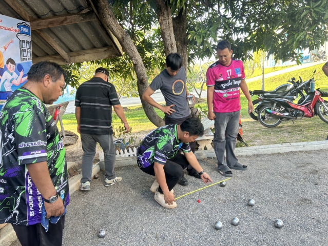 การประปาส่วนภูมิภาคสาขาพนมทวน  จัดกิจกรรมออกกำลังกายประจำสัปดาห์ (Sport Day)