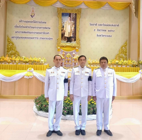 กปภ.สาขาระนอง เข้าร่วมกิจกรรมเนื่องในวันคล้ายวันบรมราชสมภพ พระบาทสมเด็จพระบรมชนกาธิเบศร มหาภูมิพลอดุลยเดชมหาราช บรมนาถบพิตร วันชาติ และวันพ่อแห่งชาติ 5 ธันวาคม 2568