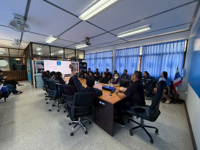 การประปาส่วนภูมิภาคสาขาพนมสารคาม จัดกิจกรรมประชุม Morning Talk ประจำเดือนธันวาคม 2568