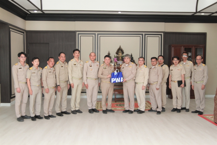 ผอ.กปภ.ข.1 พร้อมคณะ เข้าสวัสดีปีใหม่ ผส.ชป.9 พร้อมร่วมหารือแนวทางการบริหารจัดการน้ำในพื้นที่ภาคตะวันออก