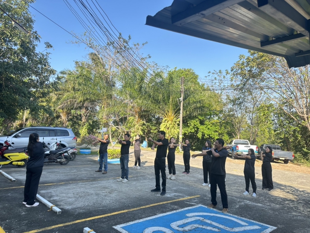 การประปาส่วนภูมิภาคสาขาบางสะพาน จัดกิจกรรมออกกำลังกายเนื่องในวัน SPORT DAY