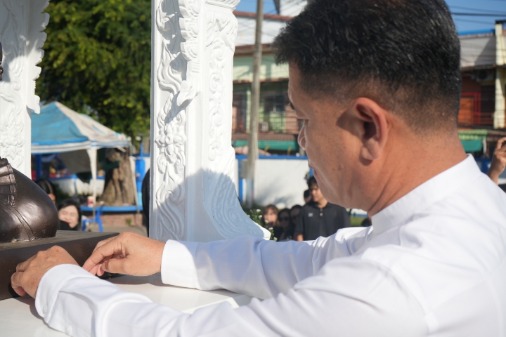 รองผู้ว่าการ (ปฏิบัติการ 2) ไหว้สักการะสิ่งศักดิ์เสริมสิริมงคล รับปีใหม่ พ.ศ 2569