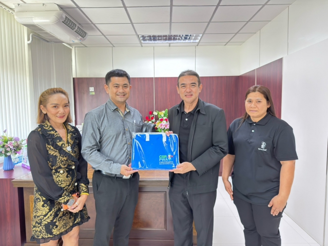 การประปาส่วนภูมิภาคสาขาชุมพร มอบของที่ระลึกแก่ผู้ใช้น้ำรายใหญ่จังหวัดชุมพรประจำปี 2569