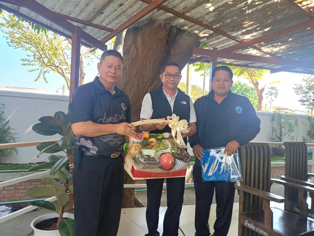 การประปาส่วนภูมิภาคสาขาเพชรบุรี สวัสดีปีใหม่ผู้ว่าราชการจังหวัดเพชรบุรี เนื่องในวาระโอกาสขึ้นปีใหม่ 2569