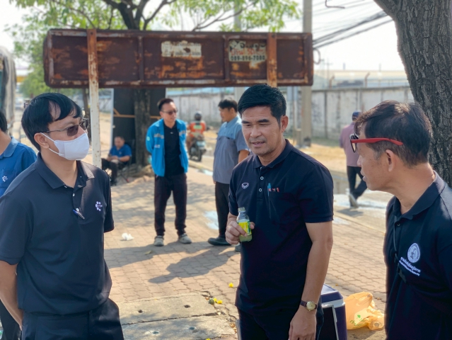 กปภ.สาขาอ้อมน้อย ร่วมทดสอบความเที่ยงตรงของมาตรแบ่งน้ำ อ้อมน้อย - สามพราน ครั้งที่ 1/2569