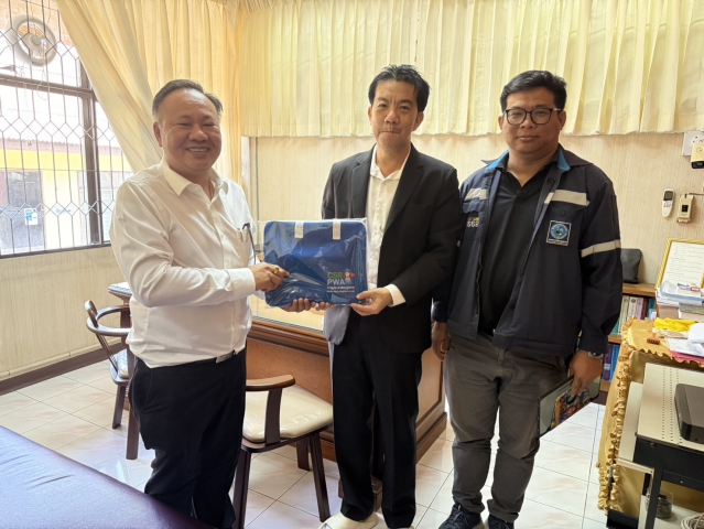 กปภ.สาขานครปฐม เข้าพบ เจ้าพนักงานที่ดินจังหวัดนครปฐม สาขานครชัยศรี เพื่อสวัสดีปีใหม่และหารือในการปฏิบัติร่วมกัน