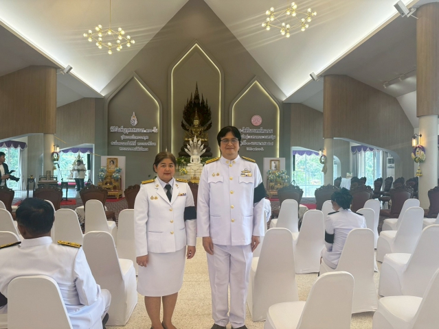 กปภ.สาขาสามพราน เข้าร่วมพิธีบำเพ็ญกุศลสตมวาร(100 วัน )