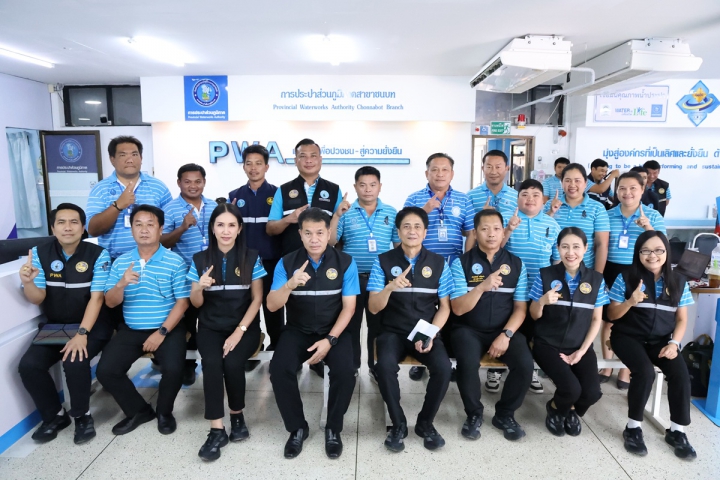 รองผู้ว่าการ (ปฏิบัติการ 2) ลงพื้นที่ตรวจเยี่ยม กปภ.สาขาชนบท จ.ขอนแก่น