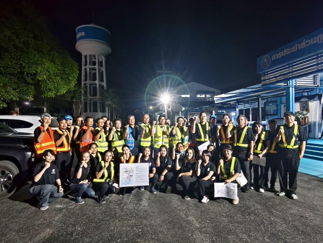 กปภ.สาขาขลุง ให้การต้อนรับ รปก.3 และคณะผู้บริหาร กปภ.ข.1 ในการลงพื้นที่ตรวจเยี่ยม พร้อมเข้าร่วมกิจกรรมหาน้ำสูญเสีย บริเวณพื้นที่ DMA-01-3 อำเภอขลุง จังหวัดจันทบุรี