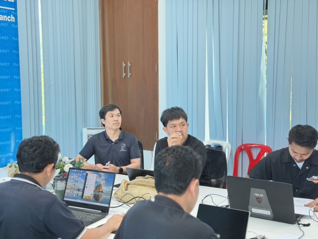 การประปาส่วนภูมิภาคสาขาภูเก็ต เข้าร่วมอบรมการใช้งานและบํารุงรักษาอุปกรณ์โครงการ ระบบนําเข้าข้อมูลกระบวนการผลิตน้ำประปา