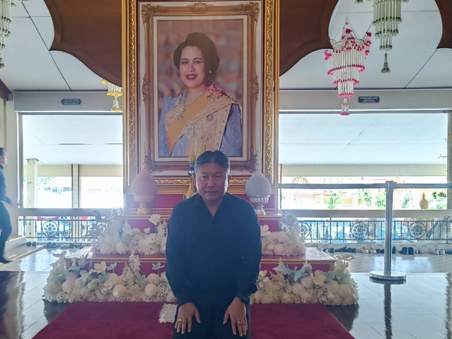 กปภ.สาขาบางปะกงร่วมพิธีบำเพ็ญ กุศลเพื่อน้อมถวายเป็นพระราชกุศล แด่สมเด็จพระนางเจ้าสิริกิติ์ พระบรมราชินีนาถ พระบรมราชชนนีพันปีหลวง