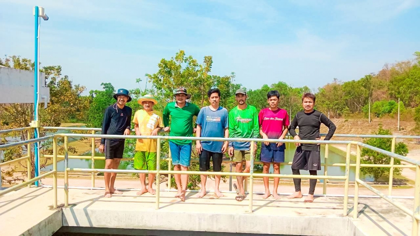 จัดกิจกรรม Big Cleaning Day  ภายใต้โครงการ ๕ สถานีผลิตน้ำท่าตะเกียบ