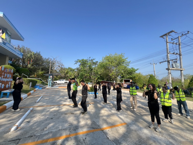 การประปาส่วนภูมิภาคสาขาบางสะพาน จัดกิจกรรมออกกำลังกายเนื่องในวัน SPORT DAY