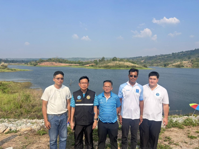 กปภ.ข.7 ติดตามโครงการขยายเขต ในการวางแผนก่อสร้างสถานีผลิตน้ำ จากแหล่งน้ำอ่างเก็บน้ำห้วยศอก ณ กปภ.สาขาด่านซ้าย จ.เลย