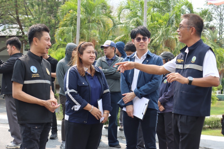 กปภ.สาขาชลบุรี (พ) และ กปภ.ข.1 ร่วมคิกออฟ กำจัดวัชพืช บำรุงรักษาแหล่งน้ำ อ่างเก็บน้ำบางพระ ชลบุรี